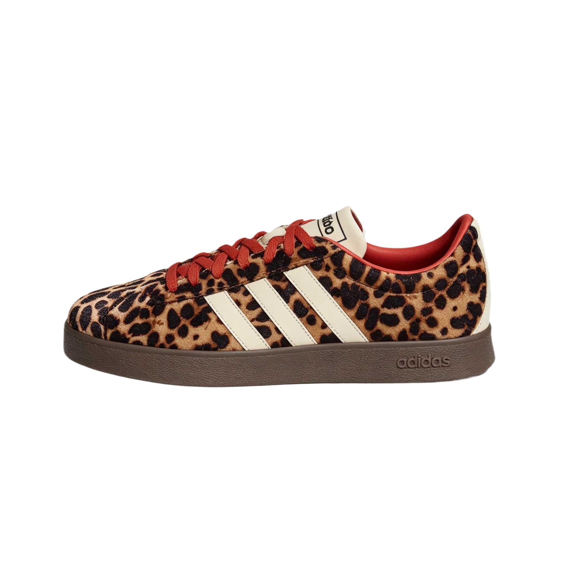 Кроссовки Adidas VL Court Кеды немецкой армии (GAT) Низкий Топ Коричневый Черный Сливочный Унисекс - изображение 1