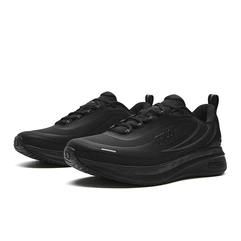 Кроссовки для бега FILA NUVOLE 4 Амортизация Oтскок Износостойкий Lightweight Breathable Антискользящий Беговые кроссовки Мужской Черный - изображение 3