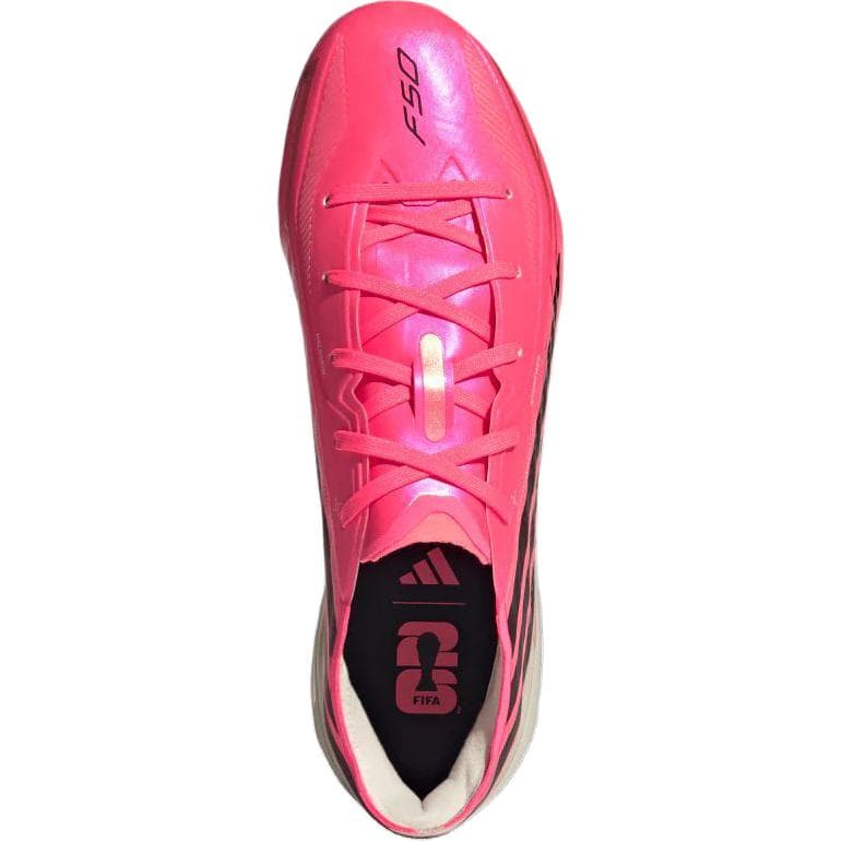 Бутсы Adidas Детские футбольные бутсы Low Топ Розовый Черный Kids - изображение 4
