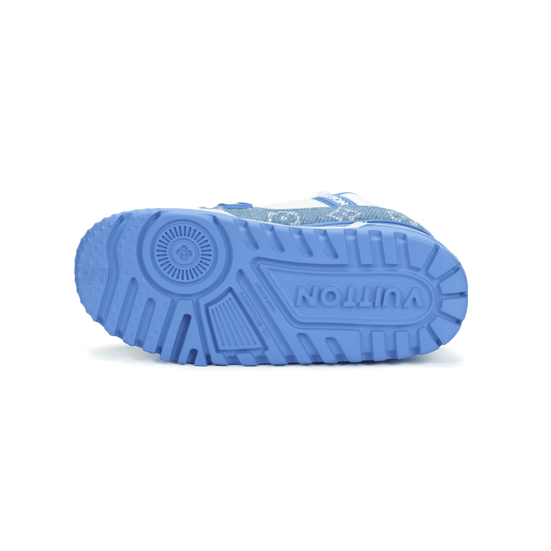 Кроссовки Louis Vuitton Trainer Maxi Blue White - изображение 5