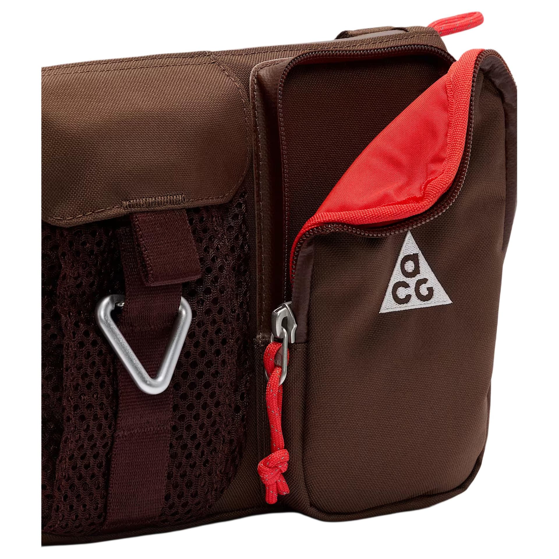 Сумка через плечо Nike ACG Crossbody Bag Refreshing Version Chocolate Unisex Nike ACG Сумка через плечо Освежающий вариант Шоколад Унисекс - изображение 6