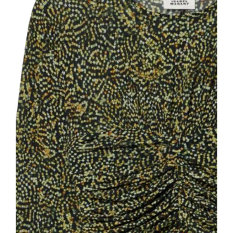 Футболка ISABEL MARANT ETOILE T Рубашка Женская Желтая - изображение 2