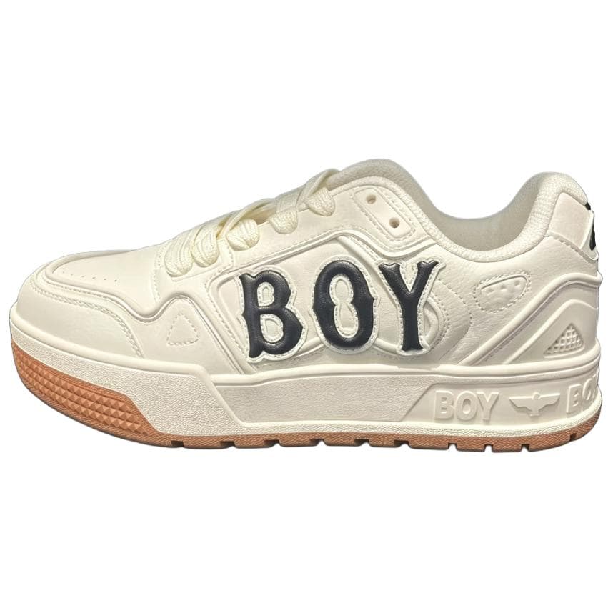 Кроссовки BOY LONDON Кеды для скейтбординга Low Топ Белый Унисекс - изображение 1