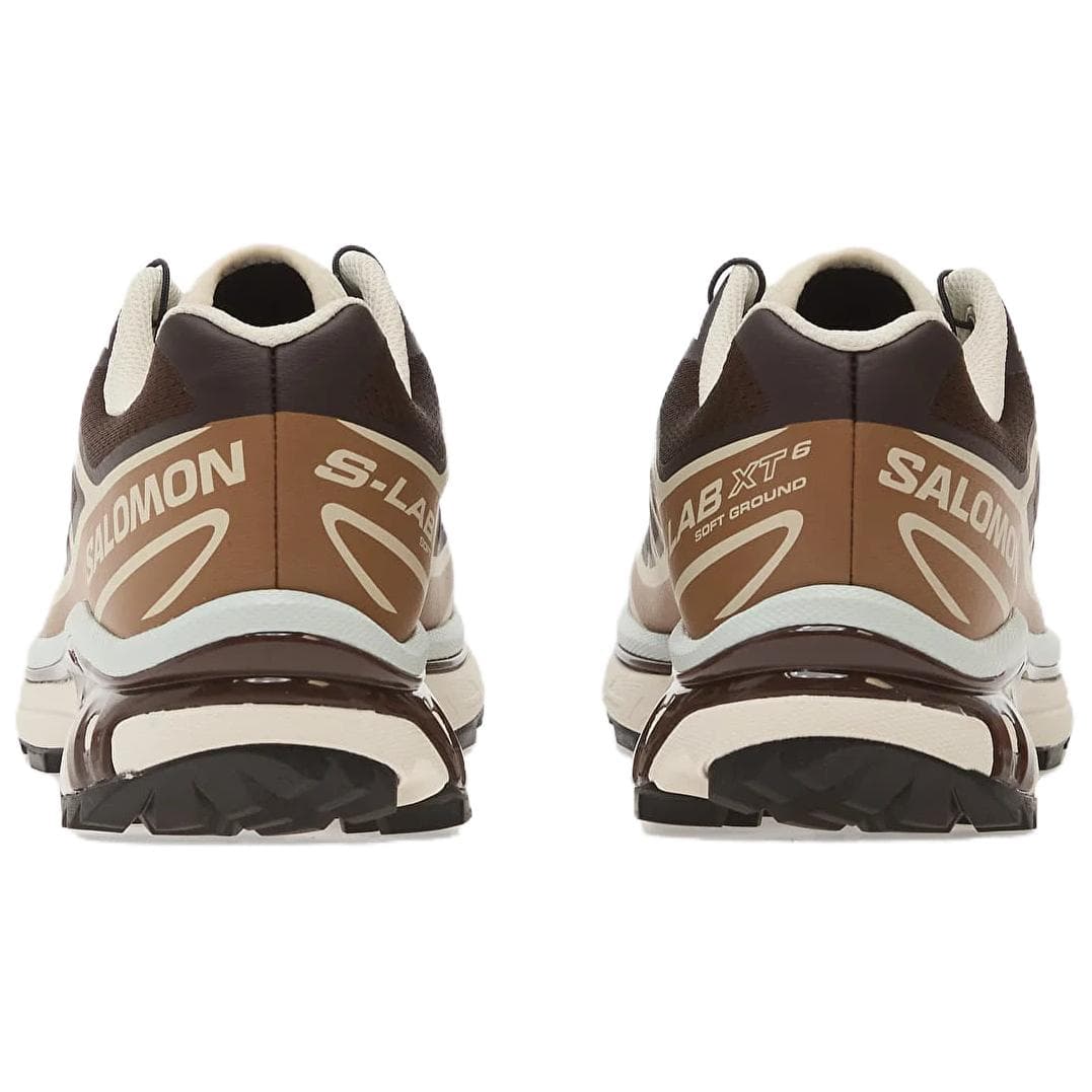 Кроссовки для бега Salomon XT 6 Беговые кроссовки Низкий Топ Шоколадный Коричневый Унисекс - изображение 4