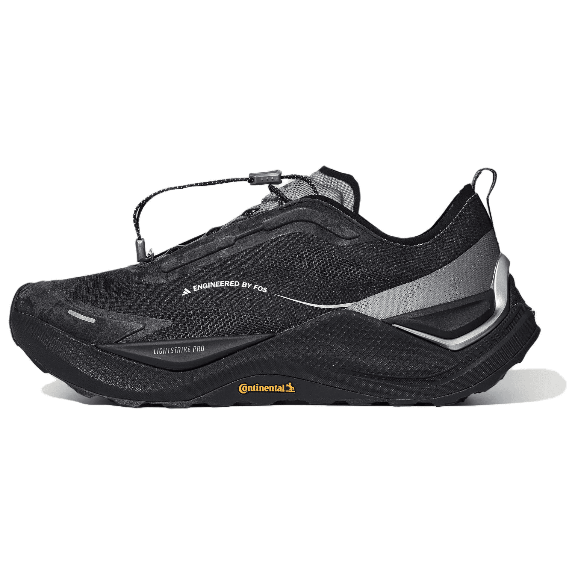 Кроссовки Adidas FOS HOLO PEAK Кроссовки для трейлраннинга Черный Яркий Металл Железно-серый Белый Унисекс - изображение 1