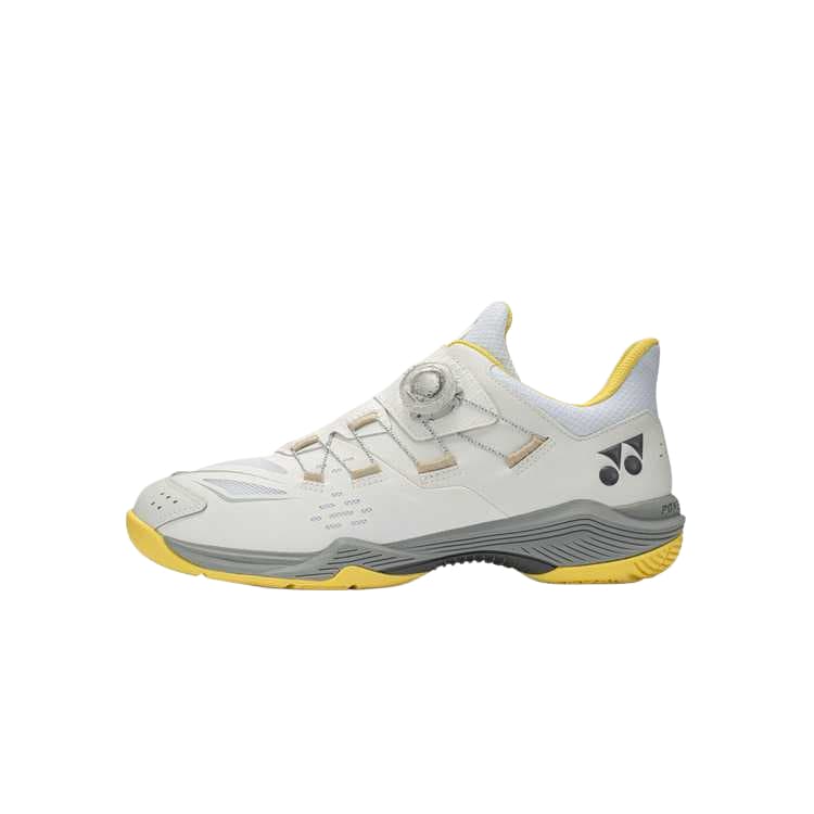 Кроссовки для бадминтона YONEX Power Cushion 88 Dials Бадминтонная обувь Низкий топ Белый Желтый Унисекс - изображение 1