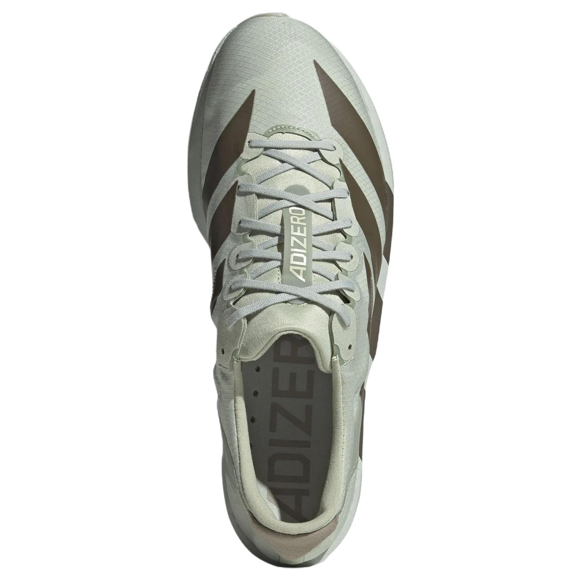 Кроссовки для бега Adidas Adizero Adios 9 Беговые кроссовки Halo Зеленый Ветвистая умбра ICICLE Золото Мужской - изображение 5