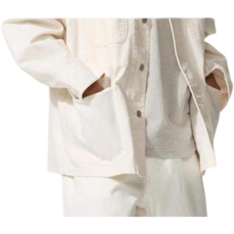 Джинсовые шорты UNIQLO SS26 Айвори Мужские Джинсовые Шорты - изображение 2