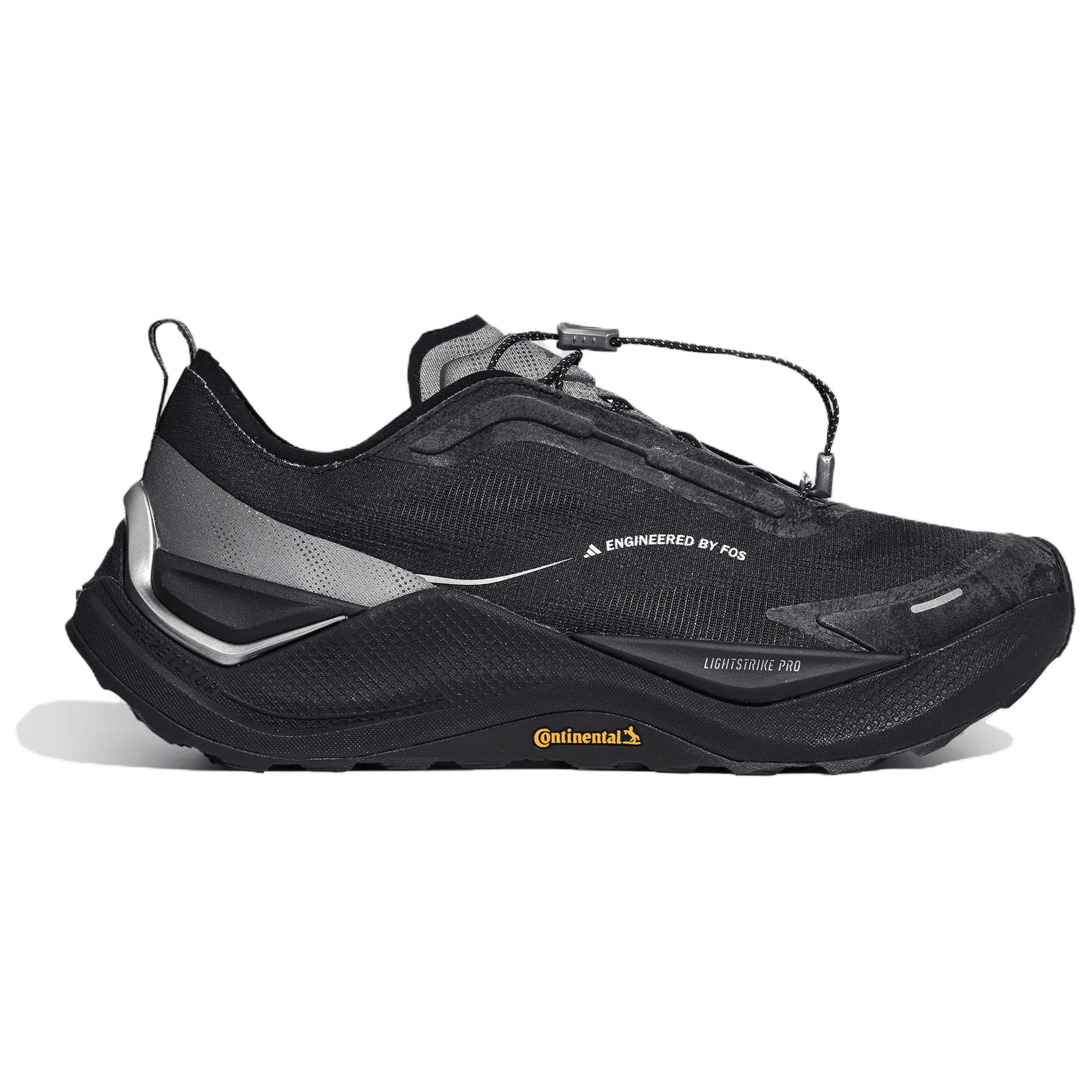 Кроссовки Adidas FOS HOLO PEAK Кроссовки для трейлраннинга Черный Яркий Металл Железно-серый Белый Унисекс - изображение 2