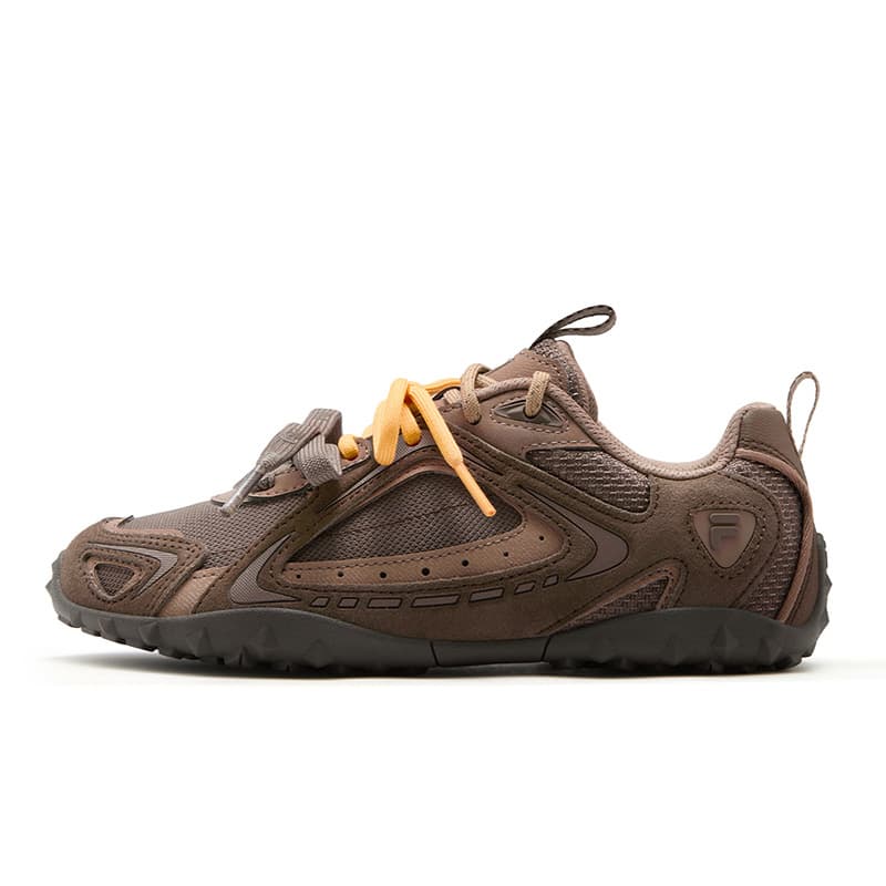 Кроссовки FILA FUSION BIANCO SLIM Лоу-топы Повседневная обувь Женская Шишечно-коричневый Земляной тон - изображение 1