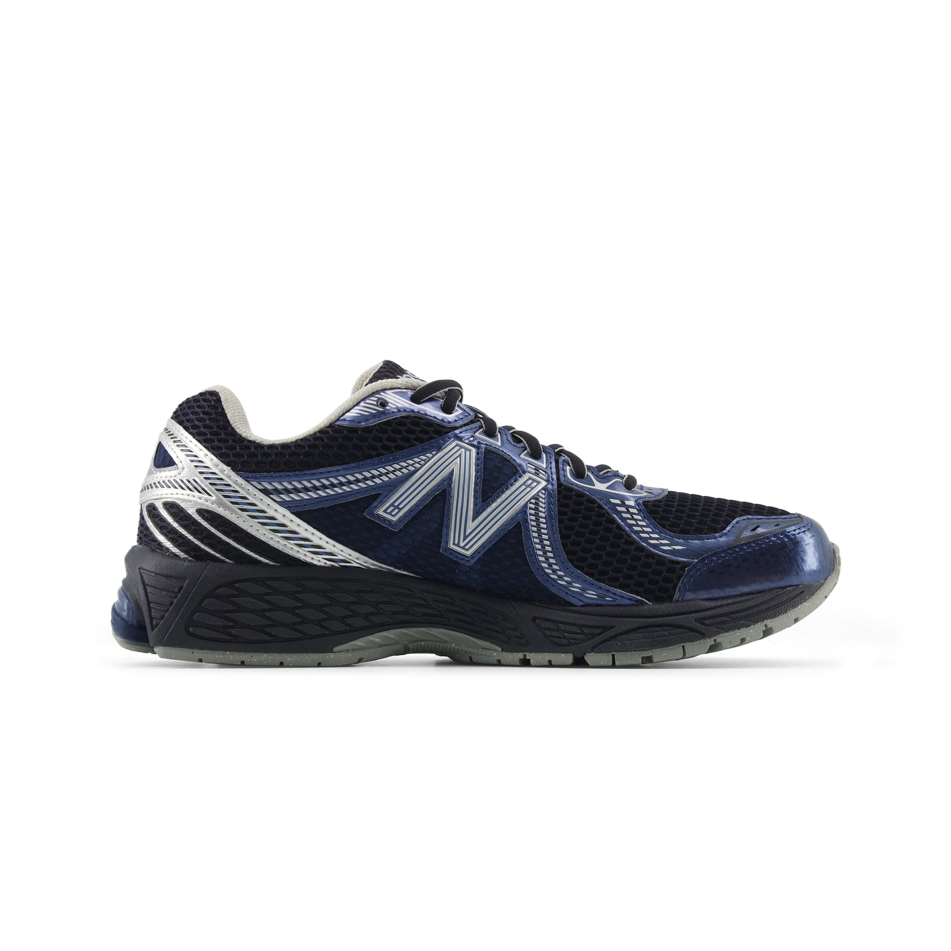 Кроссовки New Balance NB 860 v2 Повседневная обувь MID Топ Темно-синий Серебряный Унисекс - изображение 2