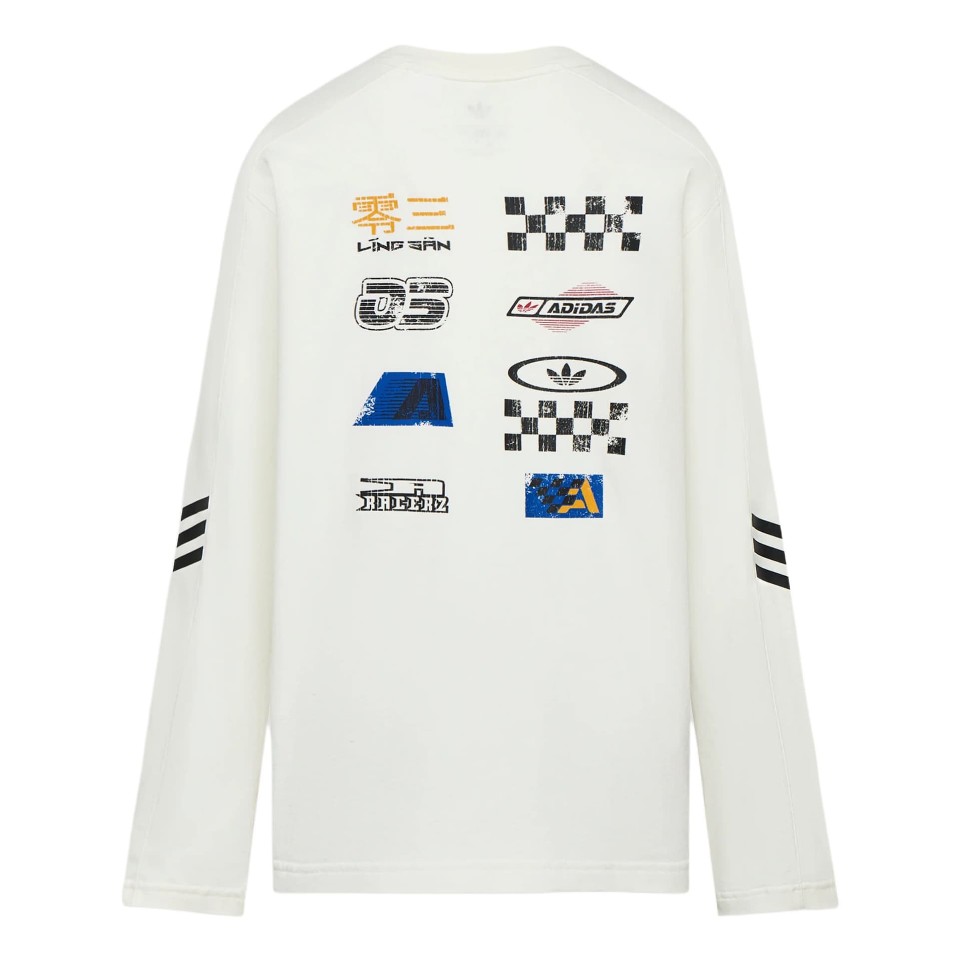 Футболка Adidas Originals Нефрит Белый Kids T-Рубашки - изображение 2