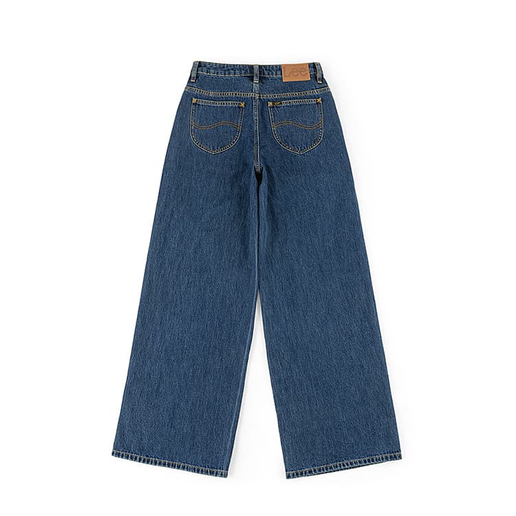 Джинсы Lee Medium Blue Women's Jeans Ли Мидни Блу Женский Джинсы - изображение 2