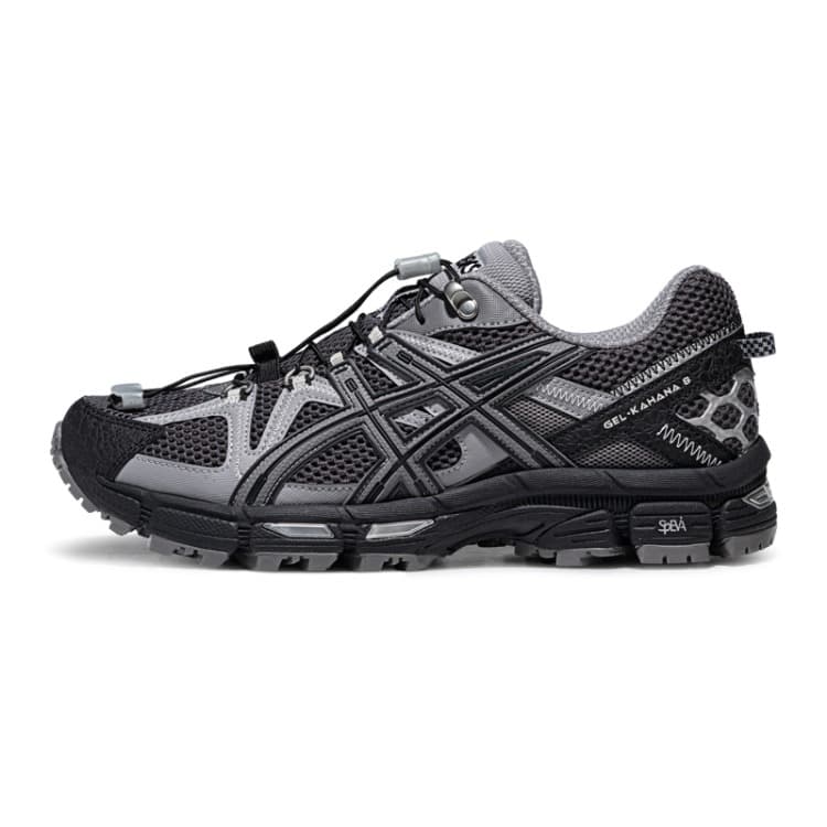 Кроссовки для бега ASICS Гель Kahana 8 FL Беговые кроссовки Низкий Топ Серый Унисекс - изображение 1