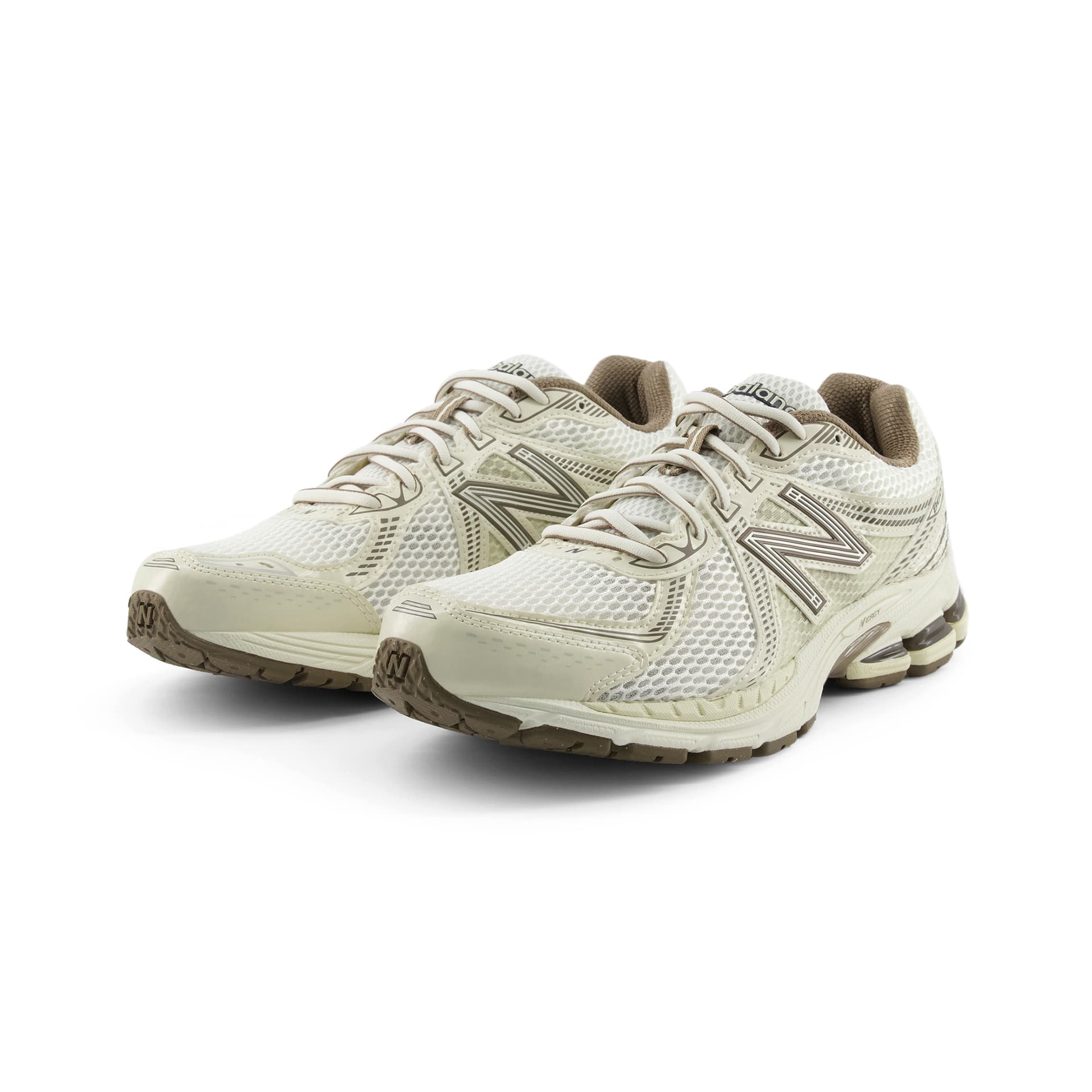 Кроссовки New Balance NB 860 v2 Повседневная обувь MID Топ Белый Светлый Бежевый Унисекс - изображение 3