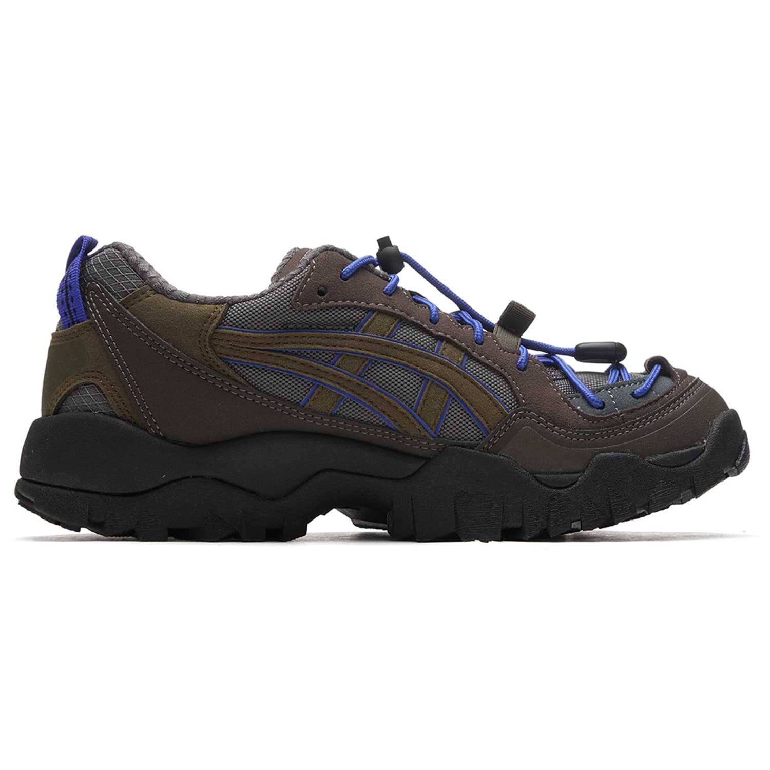 Кроссовки ASICS Гель PICKAX Уличная обувь Низкий Топ Кофейный Унисекс - изображение 2