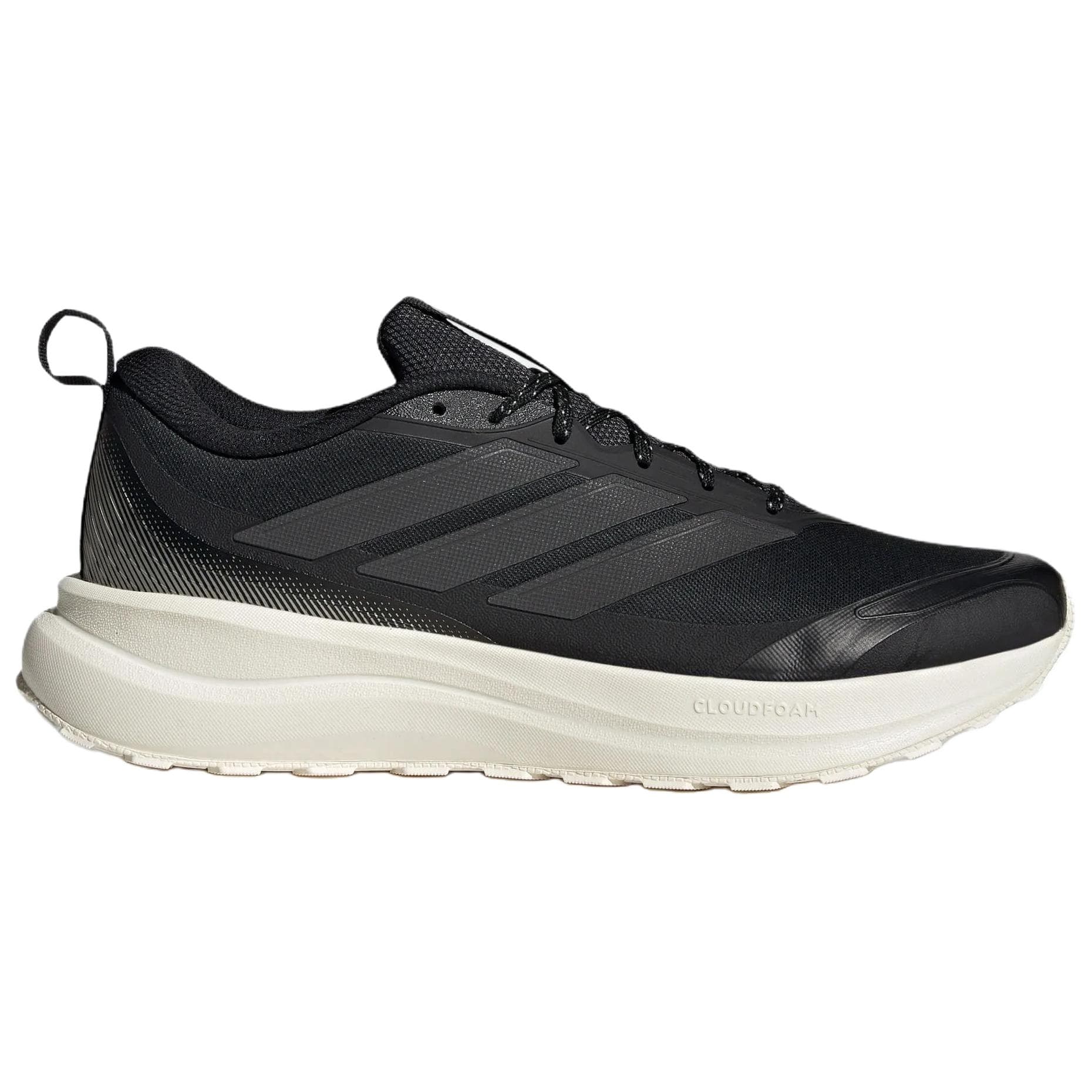 Кроссовки для бега Adidas Runfalcon 6 Беговые кроссовки Черный Угольно-черный Сливочный Мужской - изображение 2