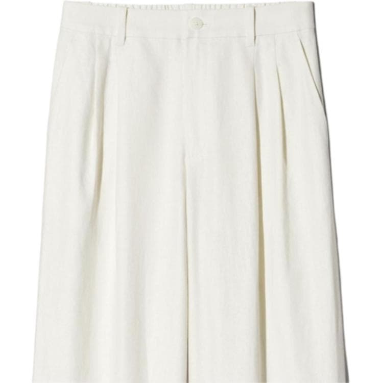 Штаны UNIQLO Comptoir Des Cotonniers Айвори Женские Повседневные Штаны - изображение 3