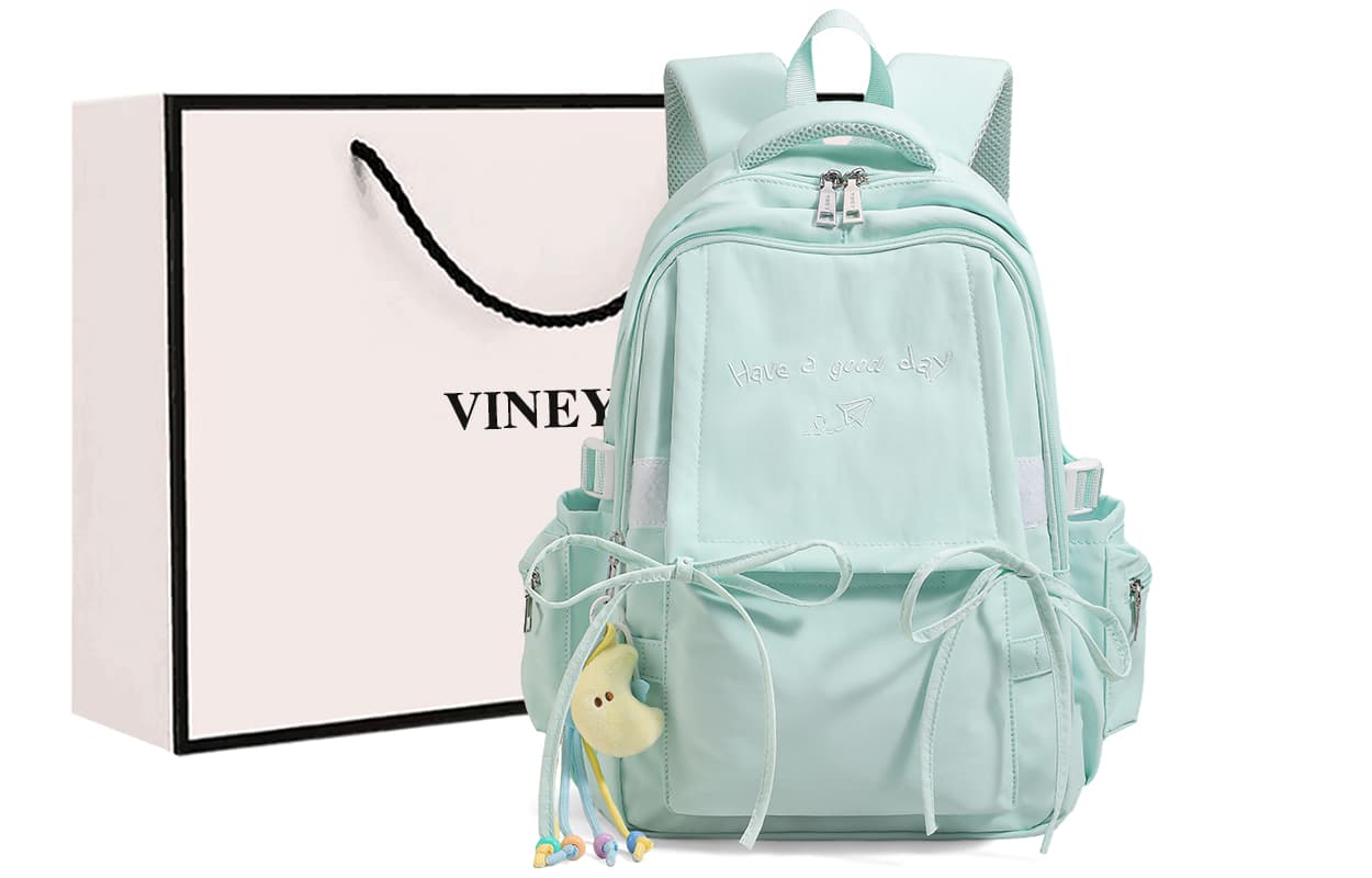Рюкзак VINEY Рюкзаки Emerald Green (Брелок включен) Женские - изображение 2