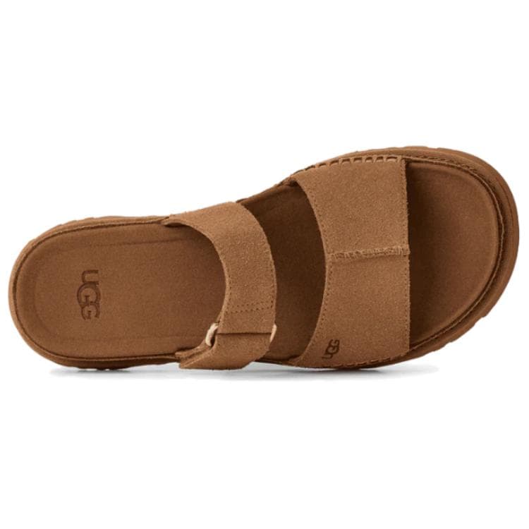 Сандалии UGG Шлепанцы Женские Каштановые - изображение 4
