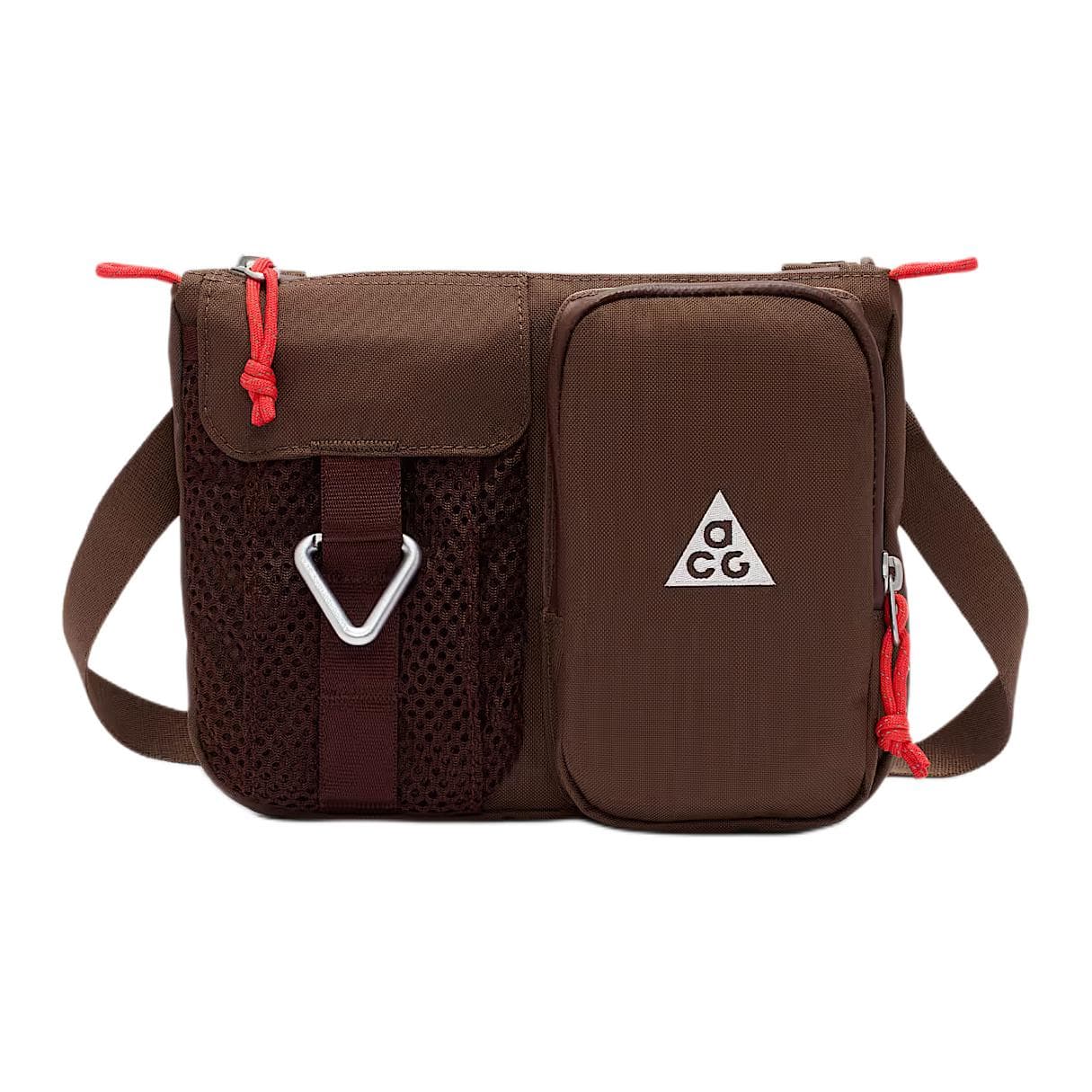 Сумка через плечо Nike ACG Crossbody Bag Refreshing Version Chocolate Unisex Nike ACG Сумка через плечо Освежающий вариант Шоколад Унисекс - изображение 1