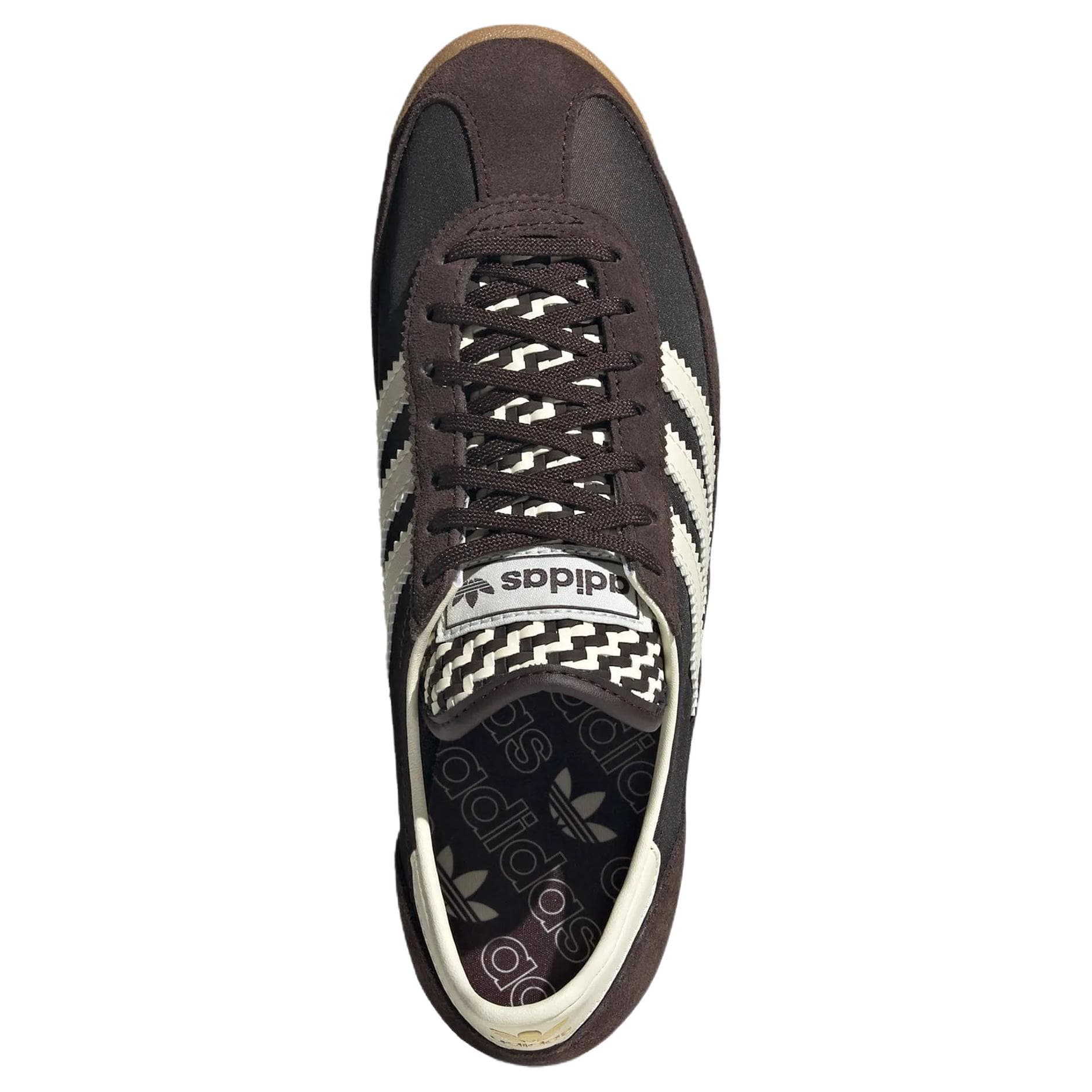 Кроссовки Adidas Originals SL 72 OG Повседневная обувь Низкий Топ Aurora Кофейный Айвори Женская - изображение 2