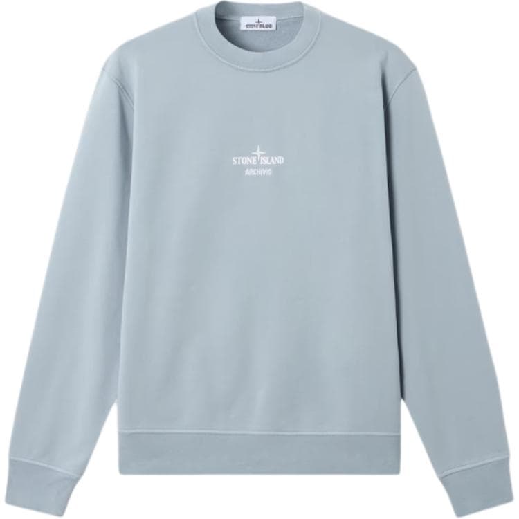 Худи Stone Island Пепельные Мужские Толстовки - изображение 1