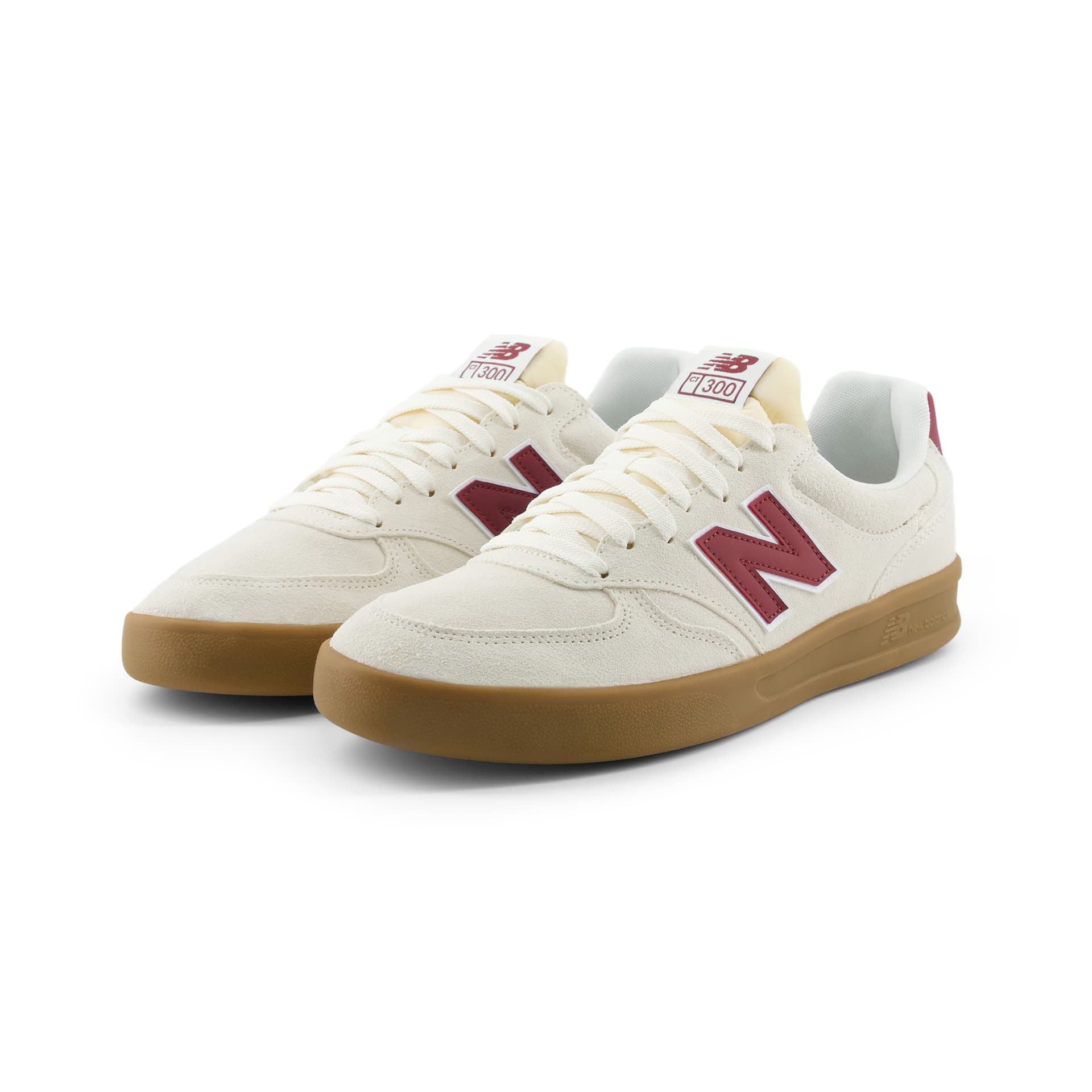 Кроссовки new balance CT300 Кеды для скейтбординга Low Топ Серый белый Унисекс - изображение 3