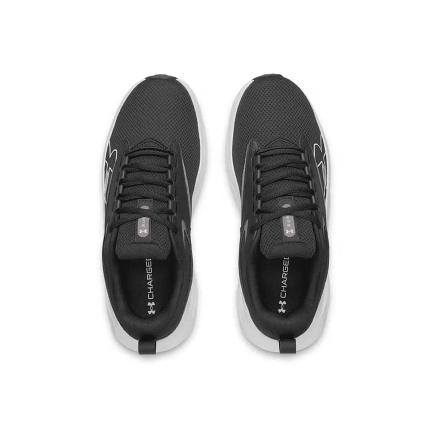 Кроссовки для бега Under Armour Surge 5 Беговые кроссовки Low Топ Черный Белый Мужской - изображение 3