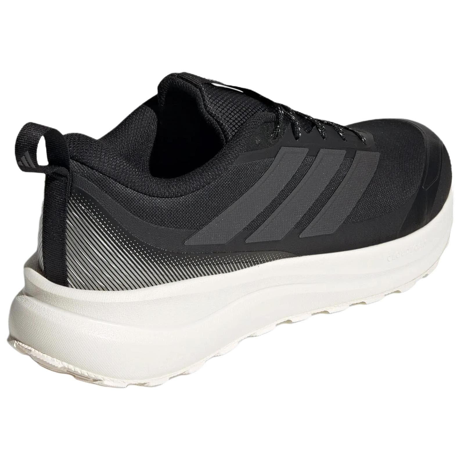 Кроссовки для бега Adidas Runfalcon 6 Беговые кроссовки Черный Угольно-черный Сливочный Мужской - изображение 4