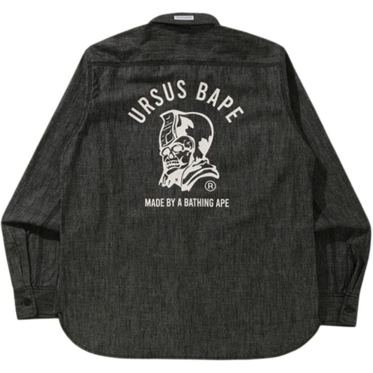 Рубашка BAPE URSUS CHAMBRAY - изображение 1