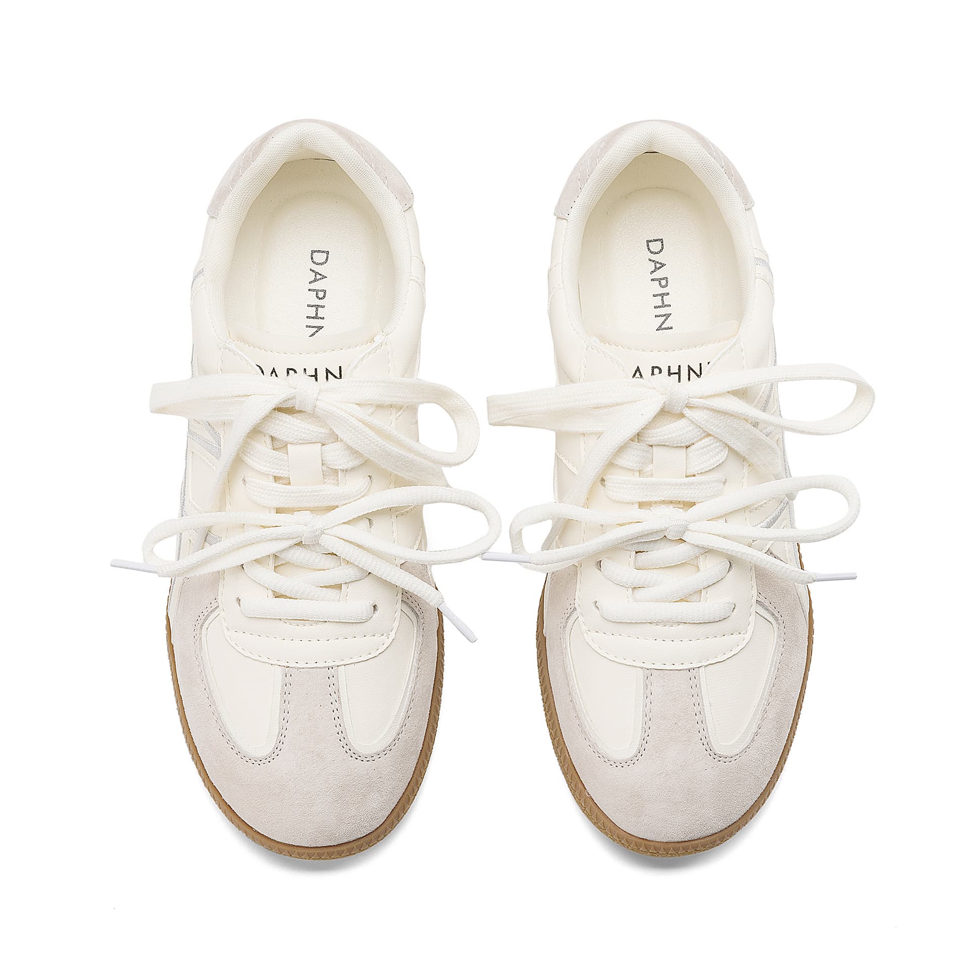 Кроссовки DAPHNE German Army Trainers Low Top Beige Women's - изображение 2