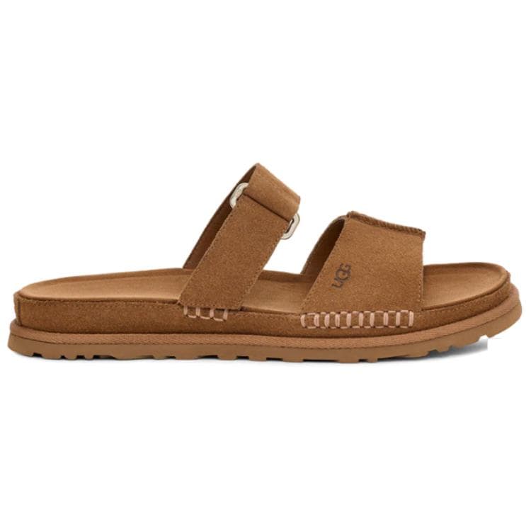 Сандалии UGG Шлепанцы Женские Каштановые - изображение 5