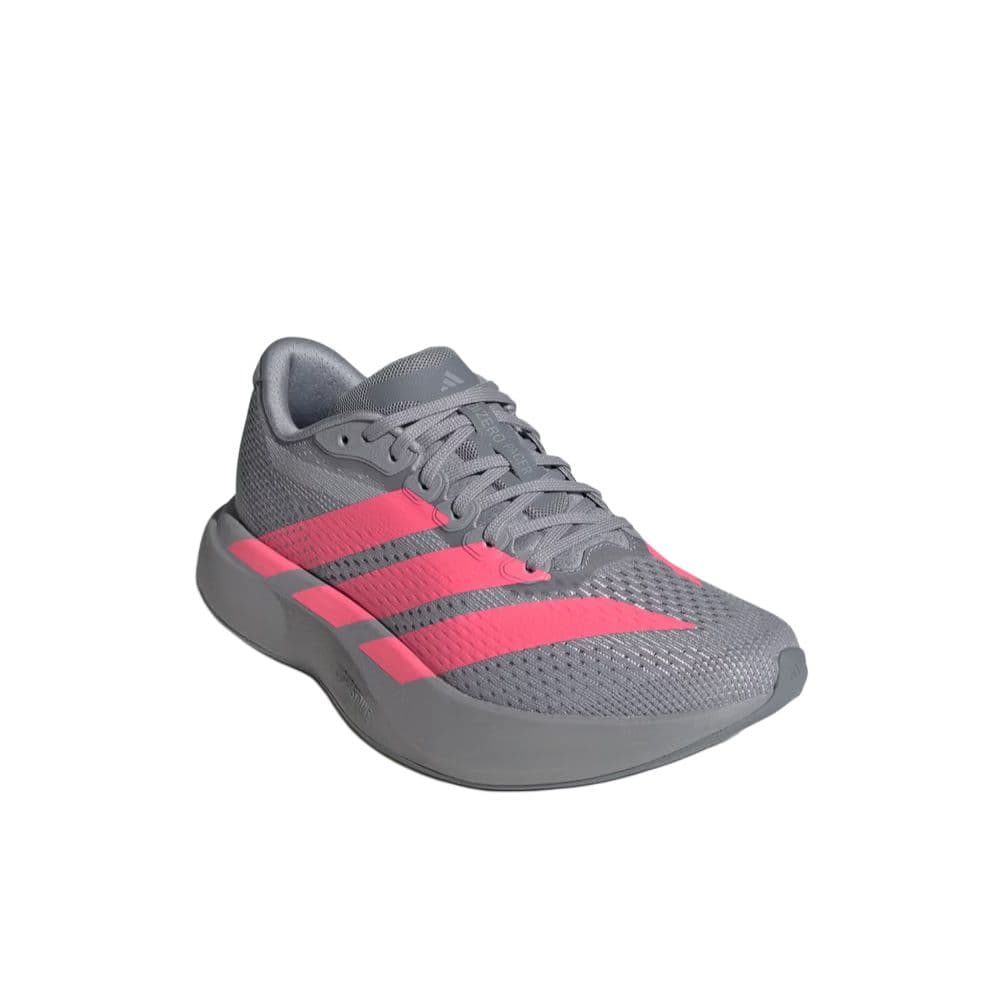 Кроссовки для бега Adidas Adizero Pacer Беговые кроссовки Низкий Топ Алюминий Серый Солнечный Флуоресцентный Красный Светло-Серый Женские - изображение 3