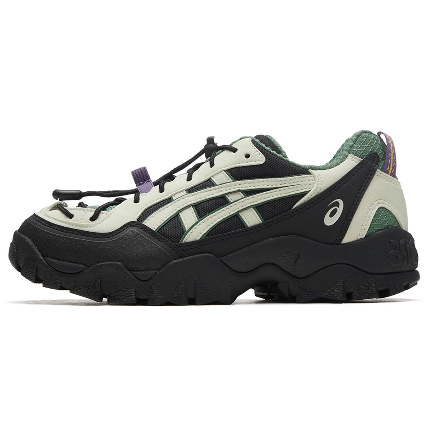 Кроссовки ASICS Гель PICKAX Уличная обувь Низкий Топ Черный Унисекс - изображение 1