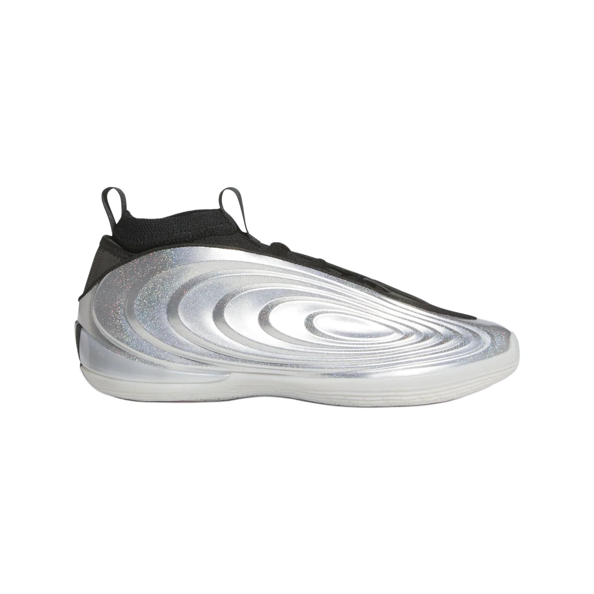 Кроссовки для баскетбола Adidas Harden Vol.10 Устойчивые к истиранию Баскетбольные кроссовки с амортизацией MID Унисекс Серебристо-черные - изображение 2