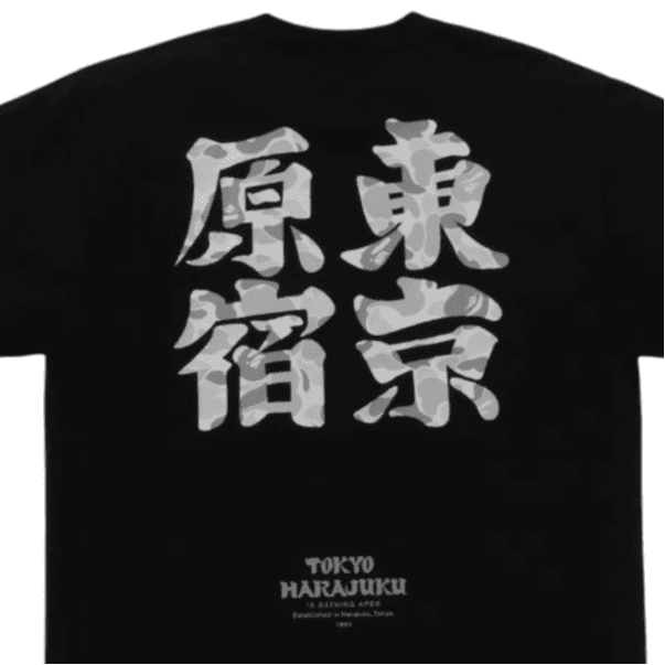 Футболка A BATHING APE JAPAN LIMITED FW25 T Рубашка Унисекс - изображение 3