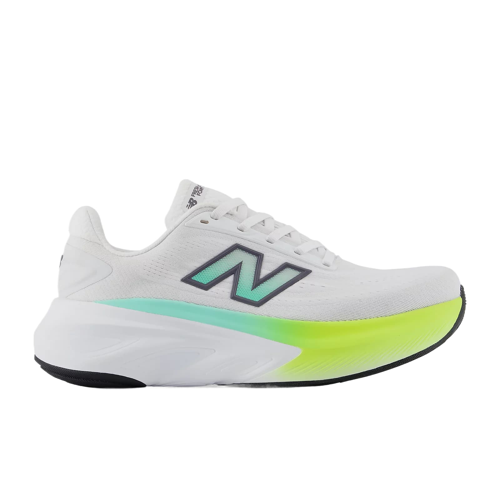 Кроссовки для бега New Balance NB Fresh Foam X More V6 Беговые кроссовки Low Топ Белый Яркий Мятно-зеленый Женские - изображение 2