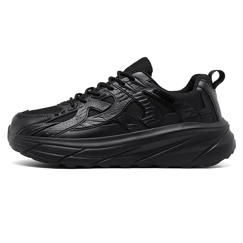 Кроссовки ATONGMU массивные кроссовки Low Top Черный Мужской - изображение 1
