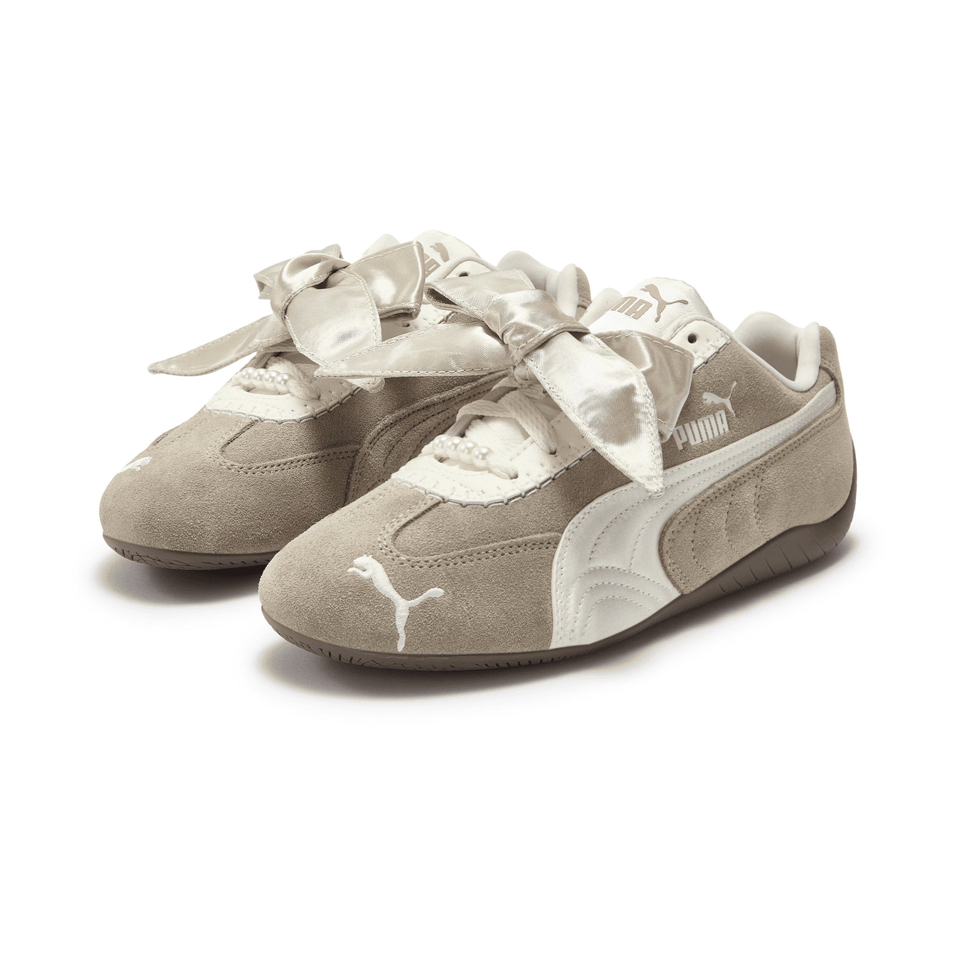 Кроссовки PUMA Speedcat Повседневная обувь Low Топ Светло-янтарный Женские - изображение 3