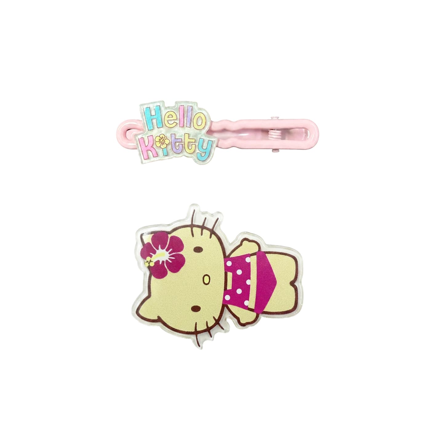 Заколка Санрио Hello Kitty Акриловые Заколки для волос Женские - изображение 1