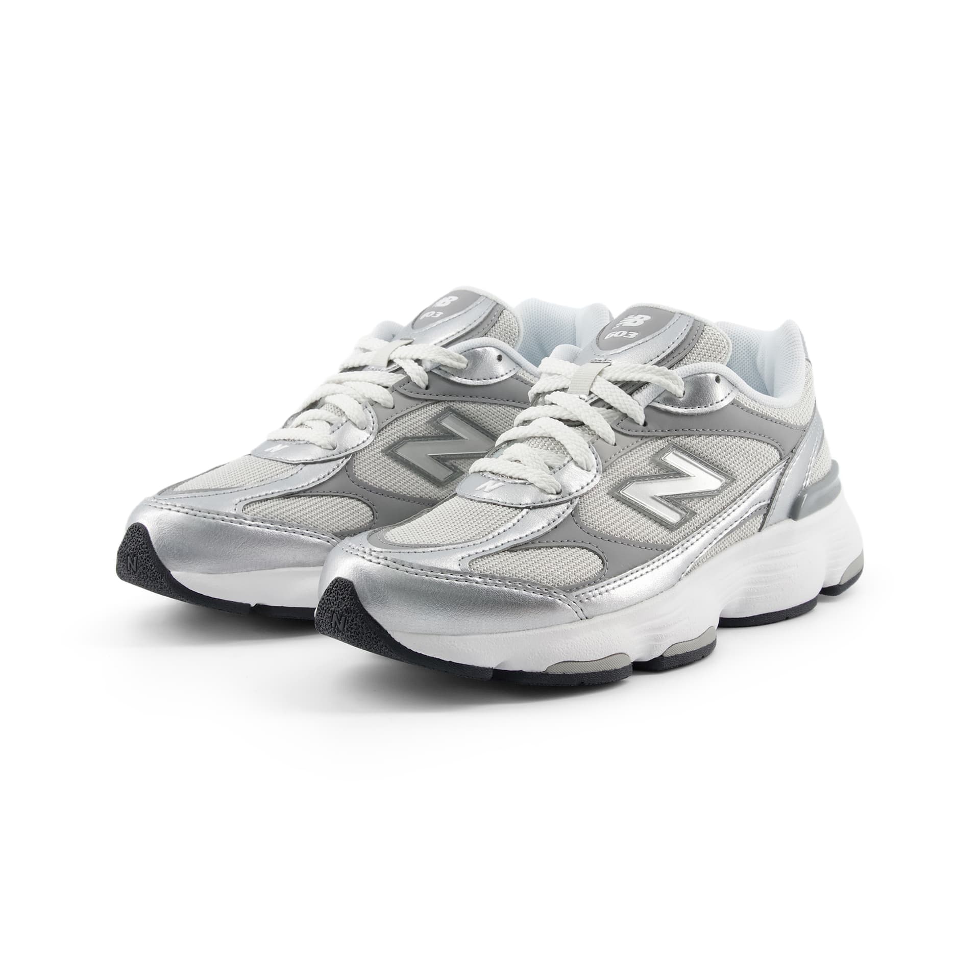 Кроссовки New Balance NB 603 массивные кроссовки низкий топ серый и белый женские - изображение 3