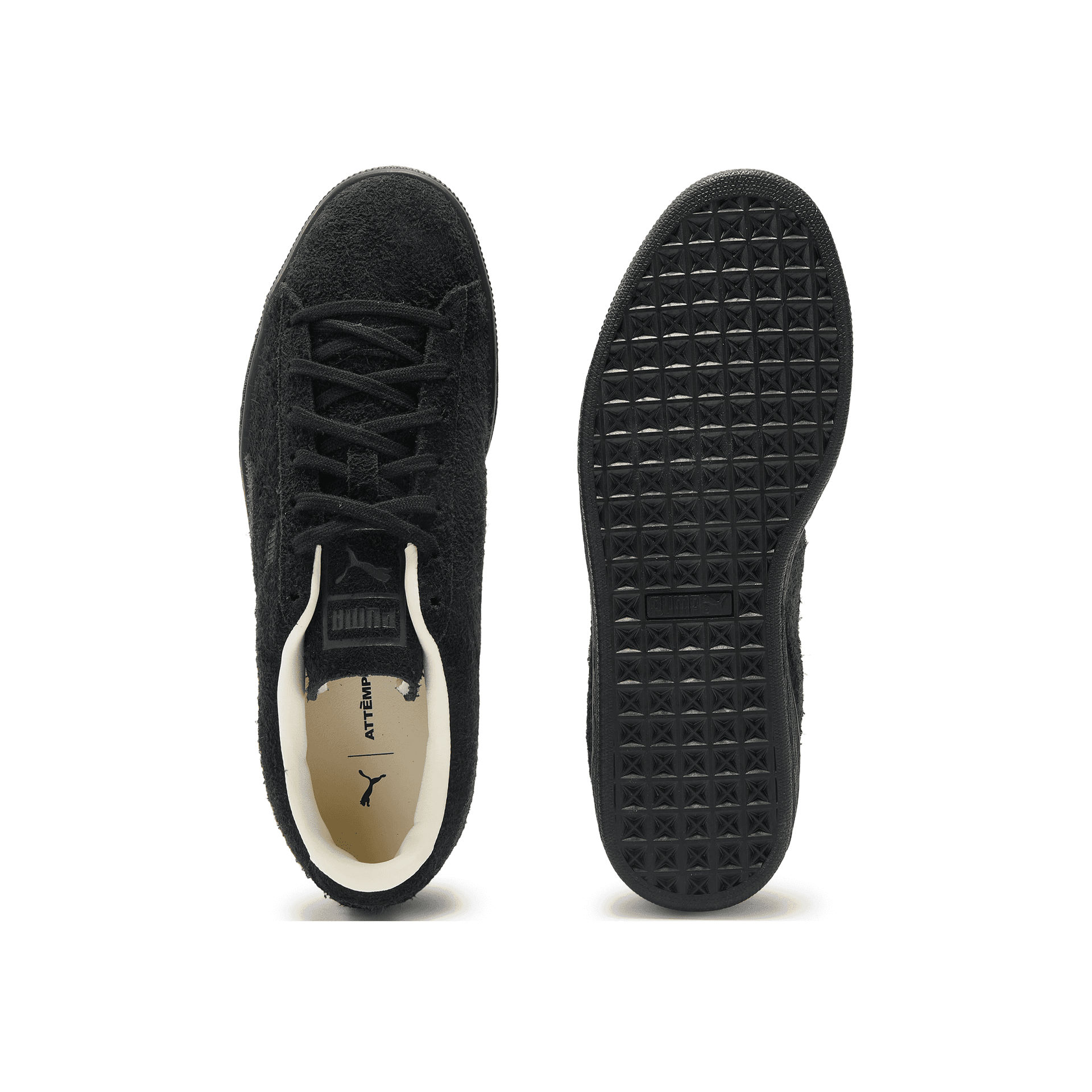 Кроссовки PUMA Замша Кеды для скейтбординга Low Топ Черный Унисекс - изображение 5