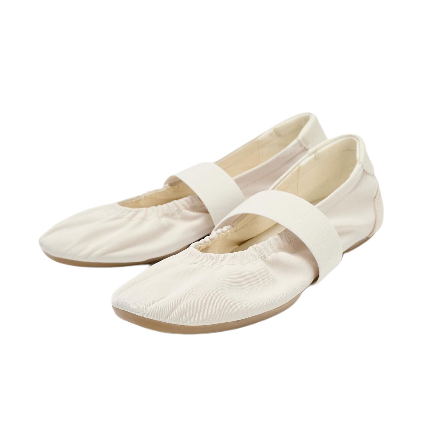 ZARA Mary Jane Shoes Light Beige Yellow Women's ZARA Мэри Джейн Обувь Светлый Бежевый Желтый Женская - изображение 2