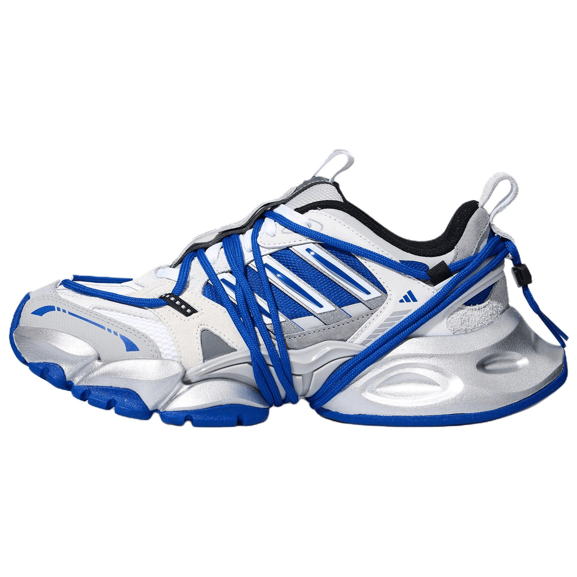 Кроссовки для бега Adidas XLG RUNNER DELUXE 2,0 Беговые кроссовки Белый Синий Унисекс - изображение 1