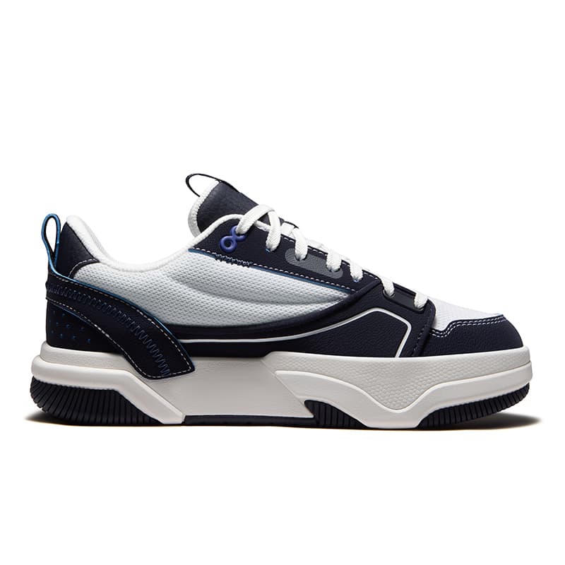 Кроссовки FILA FUSION GRIND Jump Skateboard Shoes Кеды для скейтбординга Низкий Топ Лист Серый Anorthosite Синий Женские - изображение 2