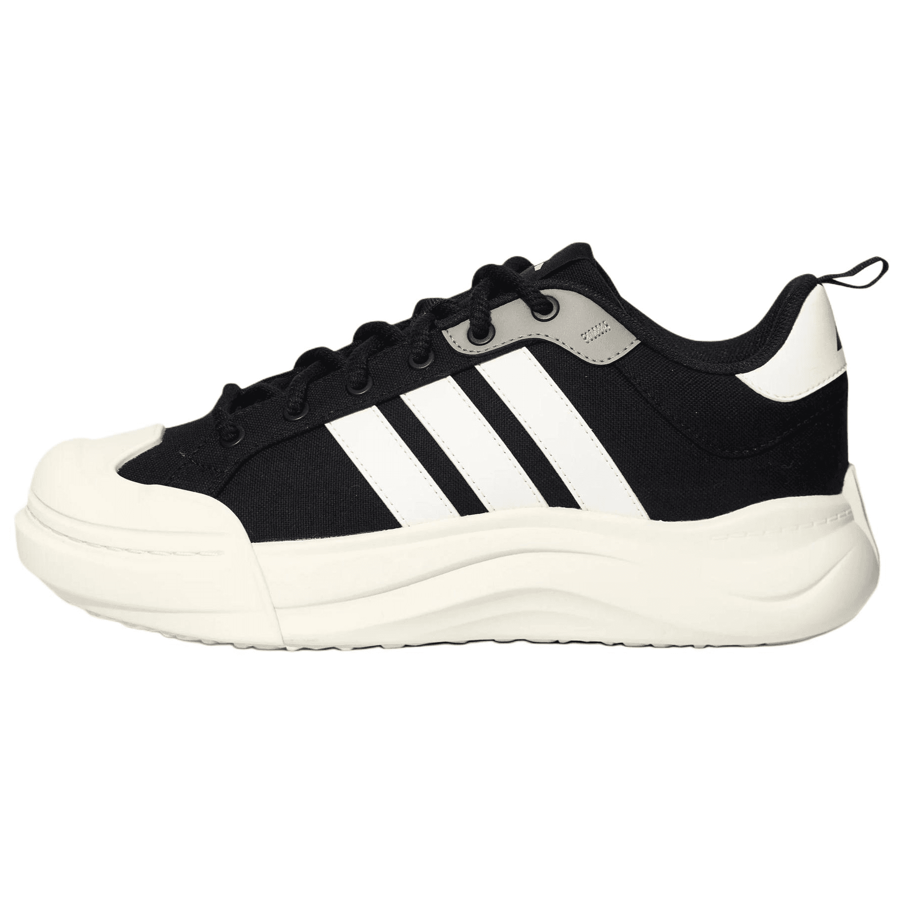 Кроссовки Adidas MAXXCOURT SPW Повседневная обувь Низкий Топ Черный Ярко-белый Унисекс - изображение 1