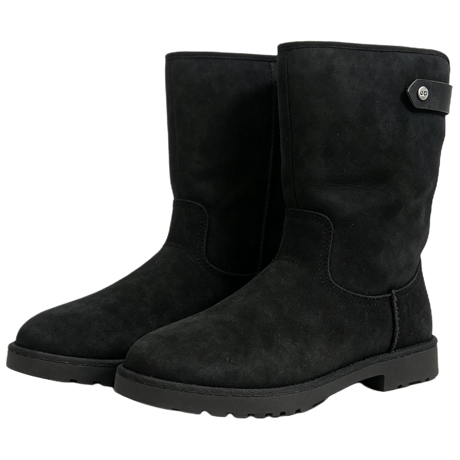 Ботинки зимние UGG Сноубутсы Черные Женские - изображение 2