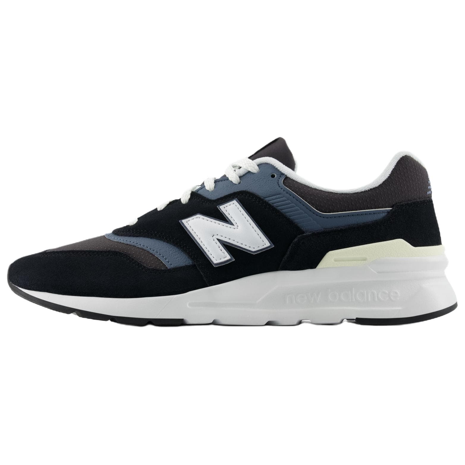 Кроссовки New Balance NB 997 Повседневная обувь Низкий Топ Черный Туманно-синий Унисекс - изображение 1