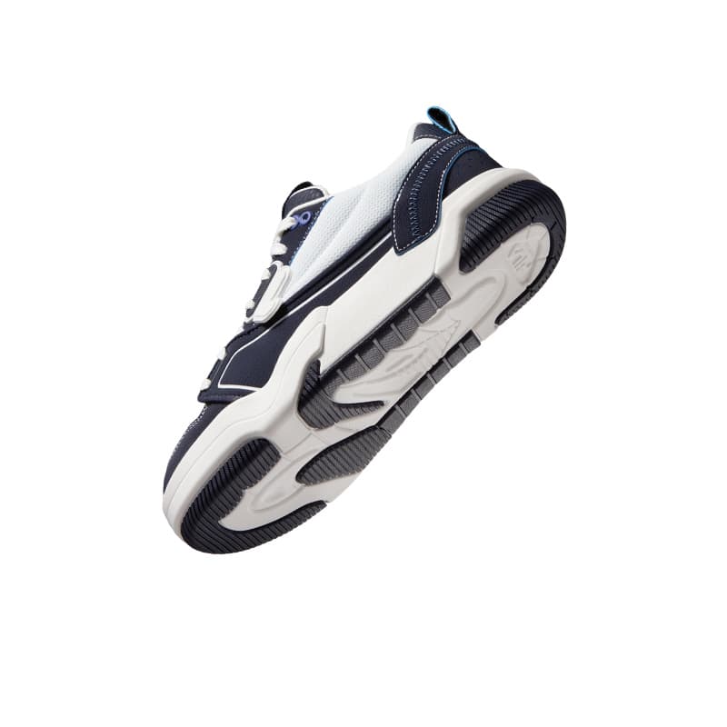 Кроссовки FILA FUSION GRIND Jump Skateboard Shoes Кеды для скейтбординга Низкий Топ Лист Серый Anorthosite Синий Женские - изображение 6
